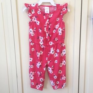 Floral Jumpsuit Carter’s 3 months